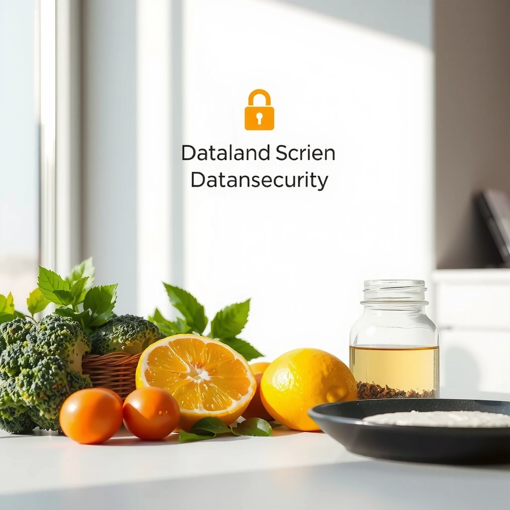 Abstrakte Visualisierung von Datensicherheit